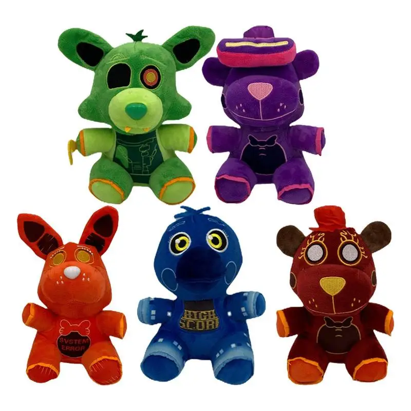 

Fnaf Плюшевые игрушки Аниме Fnaf оригинальные мягкие игрушки с животными Fazbear Бонни мягкая подушка для объятий для девочек подарок на день рожд...