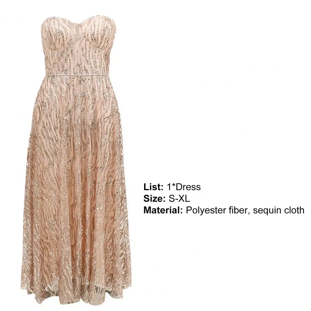 Женское вечернее платье с пайетками элегантное однотонное низким вырезом лето
