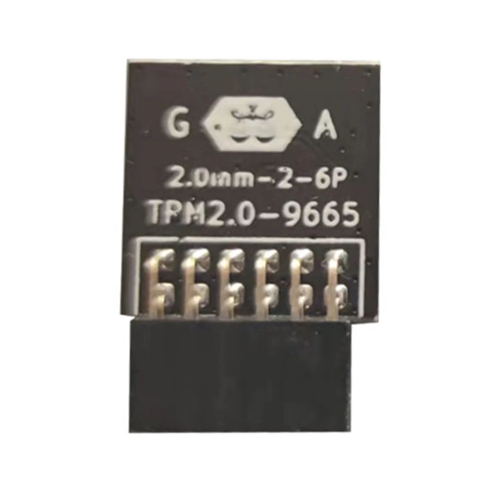 

Модуль безопасности шифрования LPC TPM 2,0, удаленная карта, модуль 12Pin TPM2.0 для Gigabyte Windows 11