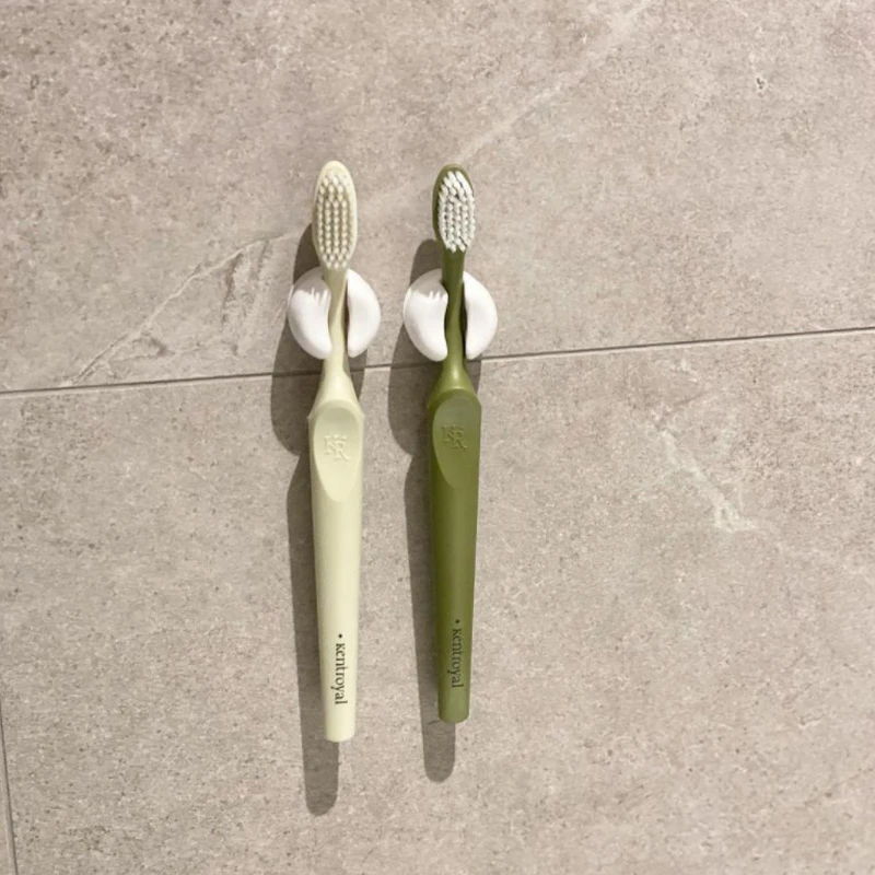 

Simple Silicon Toothbrush Holder Wall Mounted Tooth Brush Storage Organizer Rack With Suction Cup Bathroom Accessories