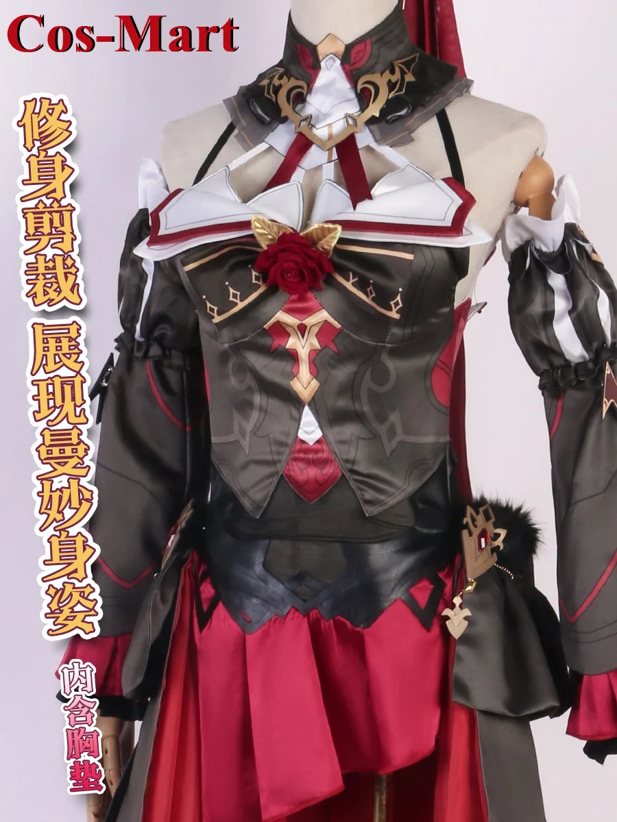 Cos-Mart горячая игра Honkai Impact 3 Тереза Апокалипсис карнавальный костюм великолепная