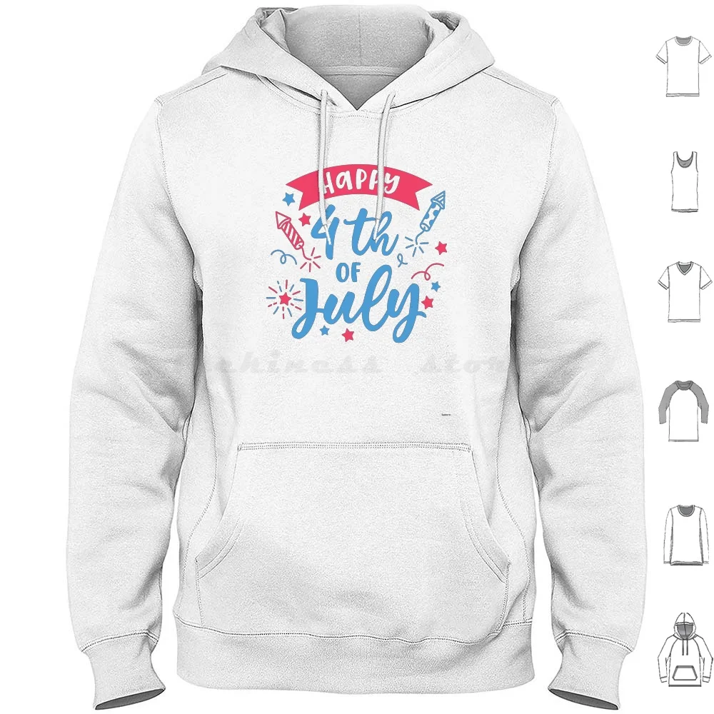 

Happy 4Th Of July Hoodies Long Sleeve American America Flag Faded Usa A 4Th Of July 4Th Fourth Or July Patriotic Us