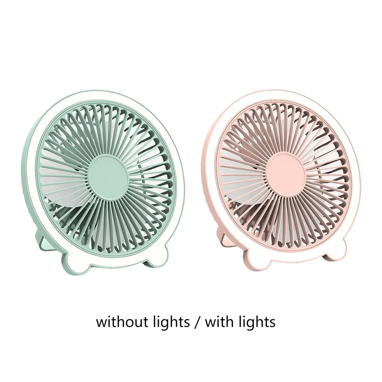 

Ceiling Fan Strong Wind Adjustable Personal Table Cooling Fan for Home Dormitory