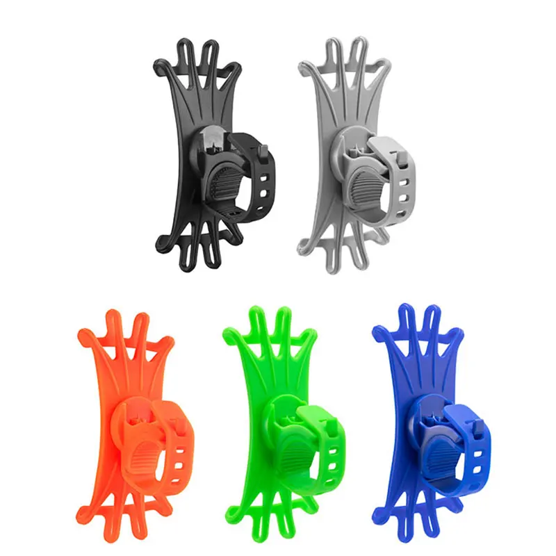 

100 шт. Универсальный Ударопрочный силиконовый держатель для телефона на мотоцикл велосипед подставка для телефона для езды на велосипеде горном велосипеде поддержка DVR GPS