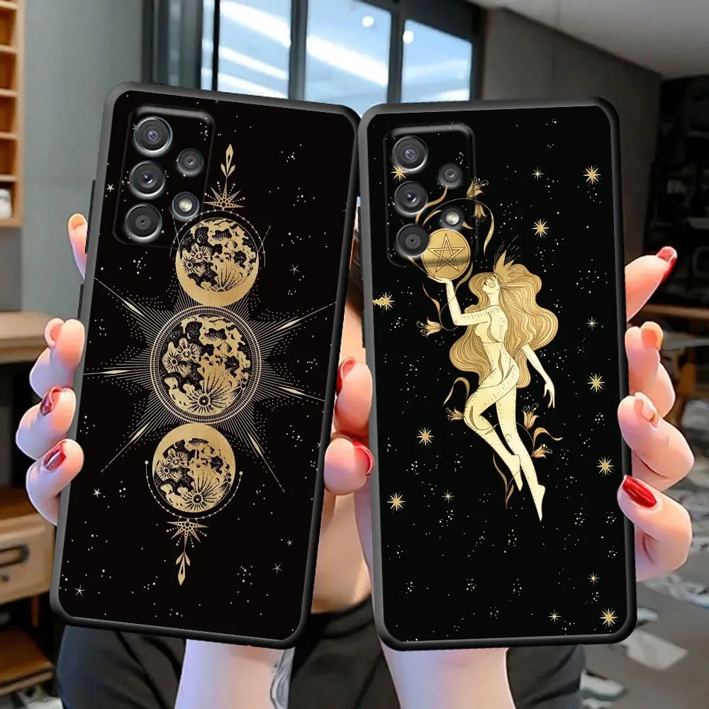 

Phone Case for Samsung S7 S8 S9 S10 S10E S10E S20 S21 S22 S23 Ultra Plus FE Lite Edge 5G 4G Case The Mystery Of The Tarot Card