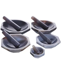 1set lab inner diameter 30mm to 130mm natural agate mortar and pestle a grade for chemistry laboratory grinding