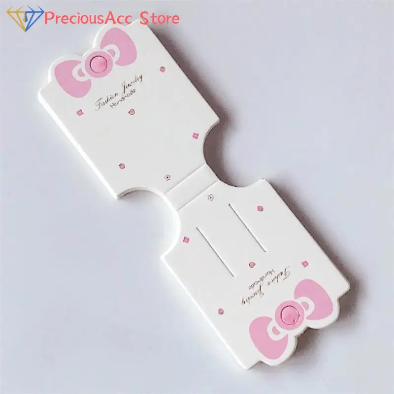 

50Pcs Kraft Paper Packing Cards For Handmade Necklace Bracelet Headband Hairband Display Cards Retail Hanging Tags Labels