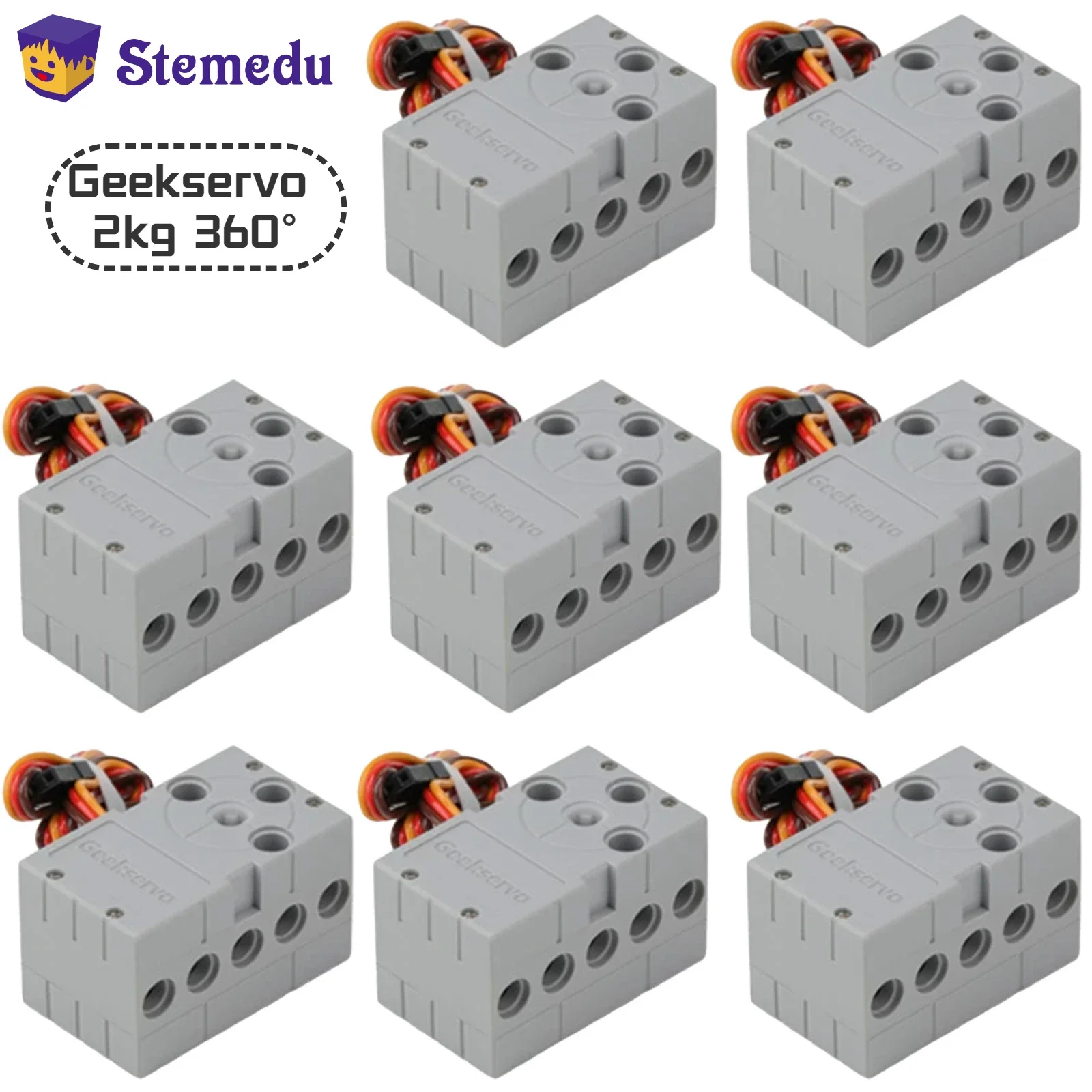 2/4/8 шт. 360 градусов 2 кг серводвигатель Geek пульт дистанционного управления для