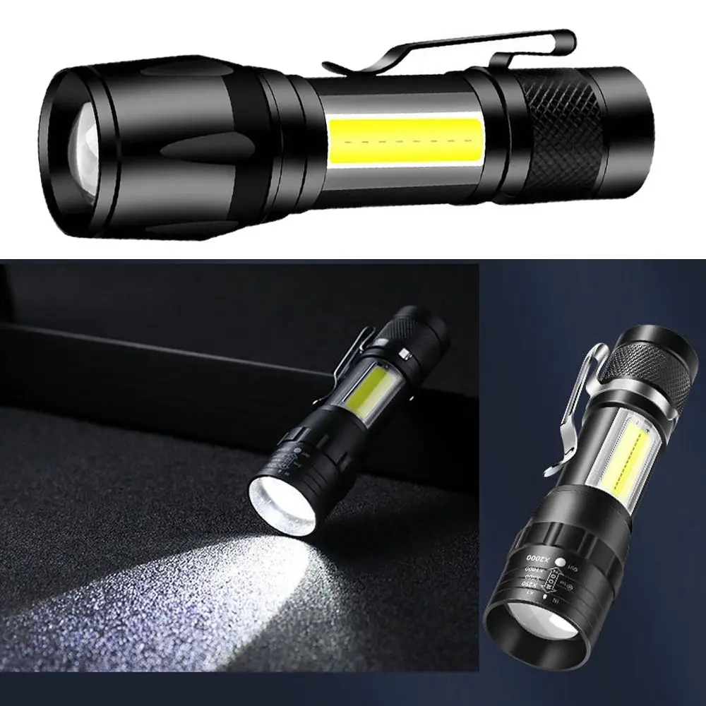 

Противоскользящий перезаряжаемый фонарик для приключений с 3 режимами