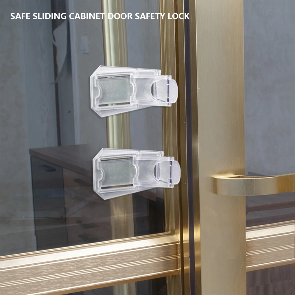 

Safety Lock Locking Device Security Latch Multifunctional Self-adhesive