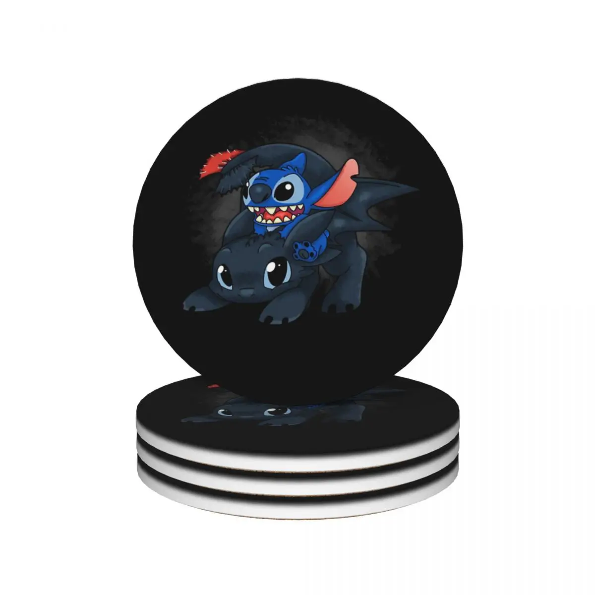 Футболка Stitch Toothless Crossover керамические подставки принадлежности для кухонного