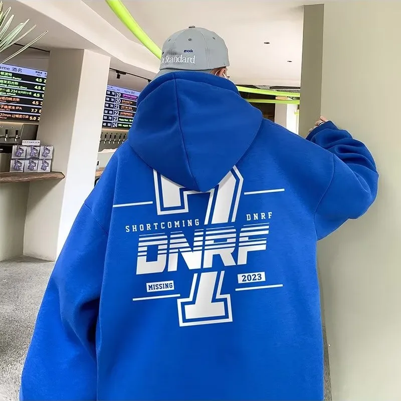 2024 Осенняя спортивная одежда в стиле хип-хоп художественная толстовка с надписью