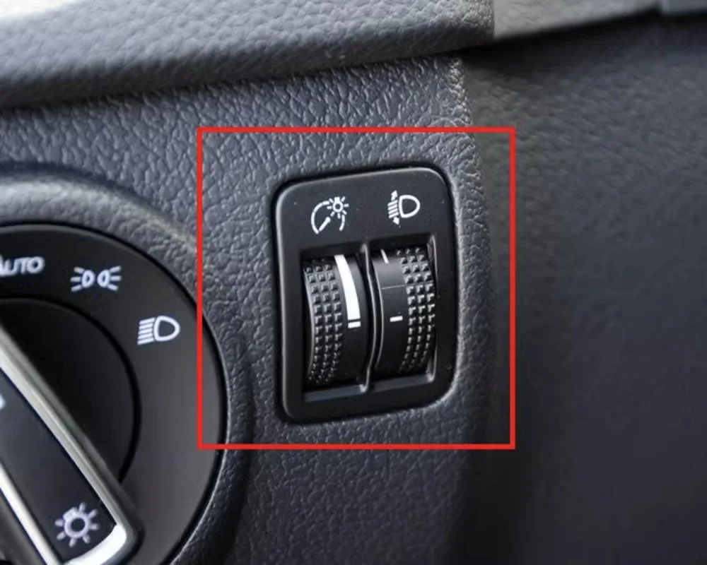 

1 шт. для Volkswagen Tiguan, инструмент, лампа, переключатель регулировки яркости, переключатель регулировки высоты фары, автозапчасти