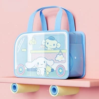 sanrio cinnamoroll babycinnamoroll childrens bus travel bag cute crossbody bag girls little princess handbag boys satchel