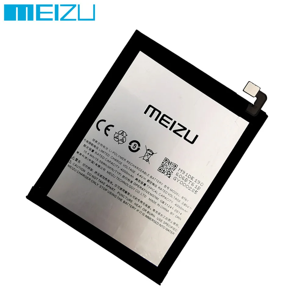 4000mAh BT61 ( L edition ) Replacement Batteries For Meizu Meizy M3 Note L681H L681 L-version Version L Mobile Phone Battery
