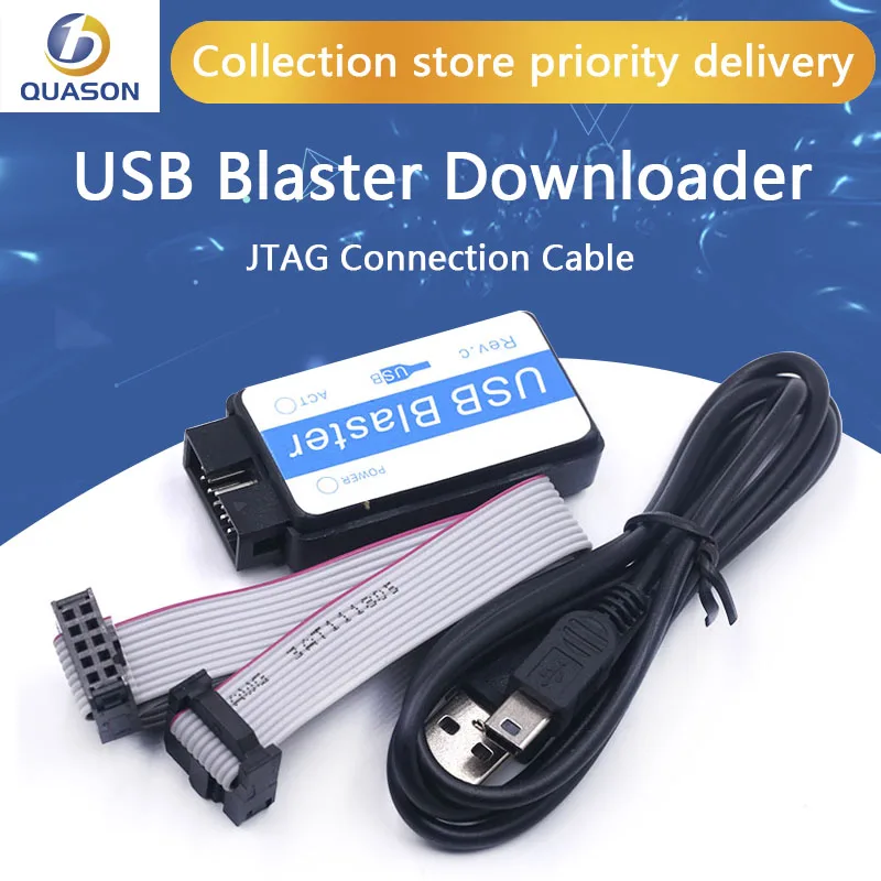 USB Blaster Mini кабель 10-Pin JTAG Соединительный для CPLD FPGA NIOS программатор поддержка всех