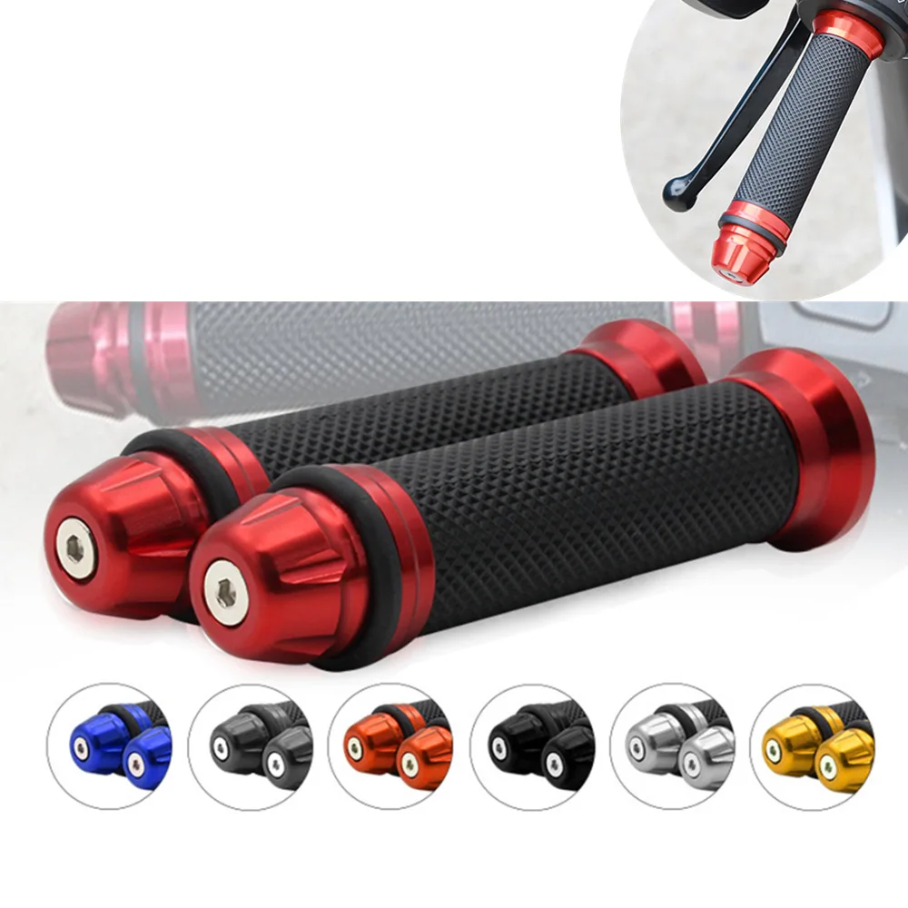 

22mm Universal Motorcycle Grips Cover Motorcross Bicycle Scooter Rubber Handlebar Motorbike Modified Throttle Grip
