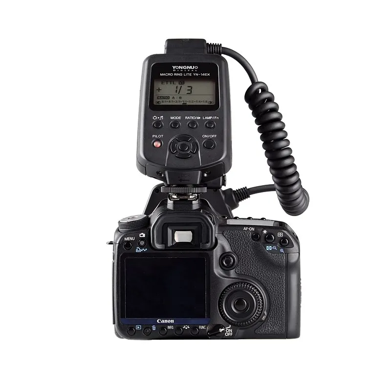 Фото YONGNUO YN-14EX TTL Macro Ring Lite Вспышка для зеркальных камер Canon EOS 5D Mark II 5D Mark III 6D 7D 60D 70D 700D 650D 600 №5