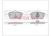 

AA0397 for ten brake pad FOCUS II (DA) 2.5RS / 2.5RS / 2.5RS 500 01 / 09