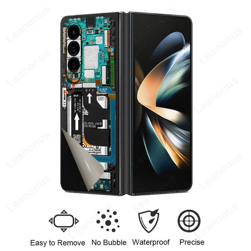 Отрывная пленка для Samsung Galaxy Z Fold 5 4 3 защитная задней панели наклейка Uflage Fold4 Fold5