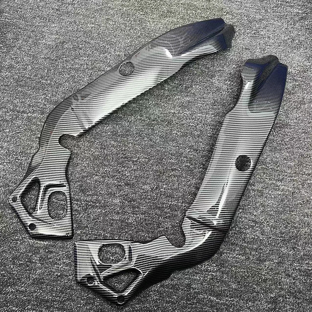 

Для BMW S1000R S1000RR S1000 RR 2009 2010 2011 2012 2013 2014 крышка рамы мотоцикла из углеродного волокна защитные ограждения обтекатель