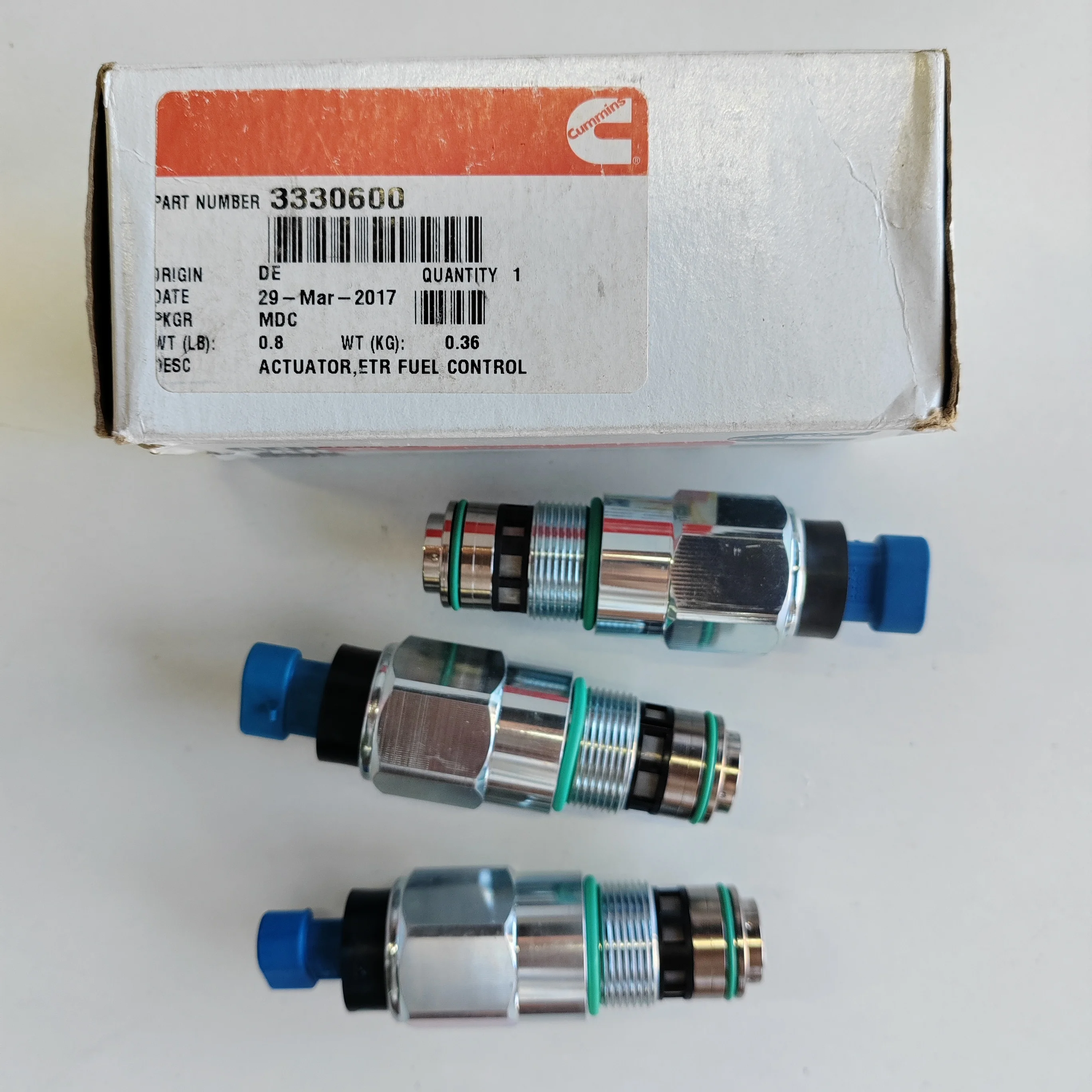 Оригинальный привод управления топливом ETR 3330600 Подходит для двигателя Cummins QSK19