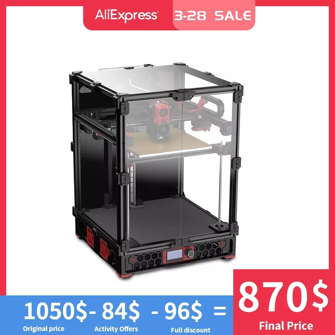 

3D принтер Voron Trident CoreXY DIY, набор для 3D-принтера, многоцветный профиль, 350 мм * 350 мм * 240 мм/300*300*240 мм, 3D-принтер