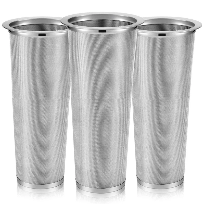 

3PCS Stainless Steel Filter Coffee Tea Infuser Coffee Strainer Masons Canning Jar Mesh Filter