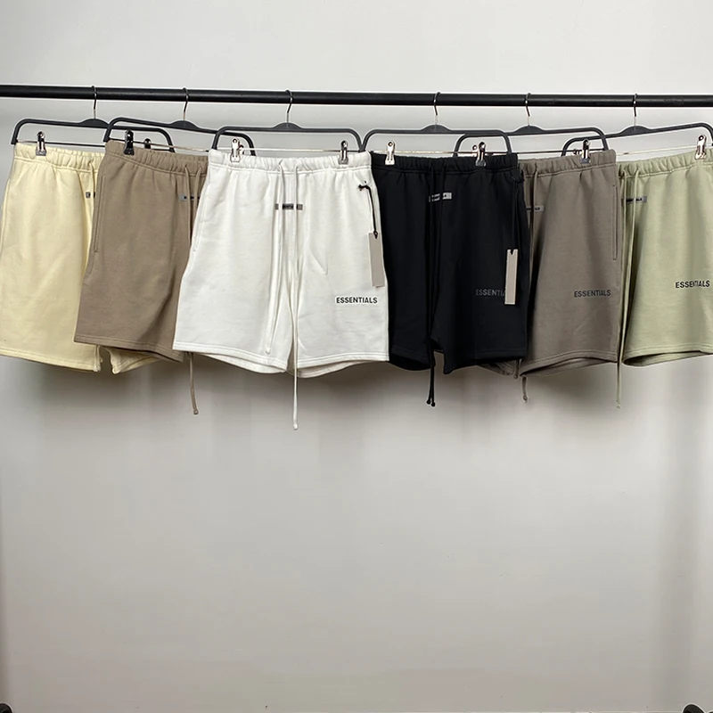 

2020FW Own Design Shorts Fleece Half Pants Street Fashion Shortpants Hiphop cotton Hoodie Shorts