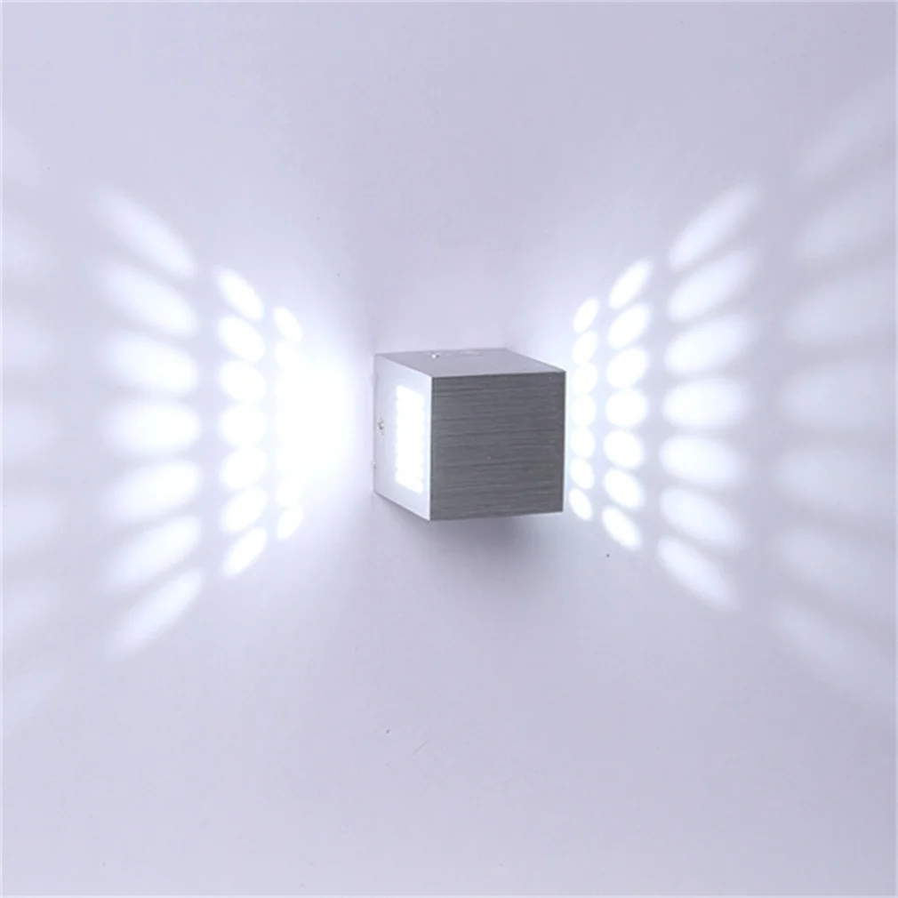 

LED Wall Lamp Aluminum Outdoor 2W/6W Waterproof Up Down Wall Light For Home Stair Bedroom Bedside Bathroom Corridor Lighting