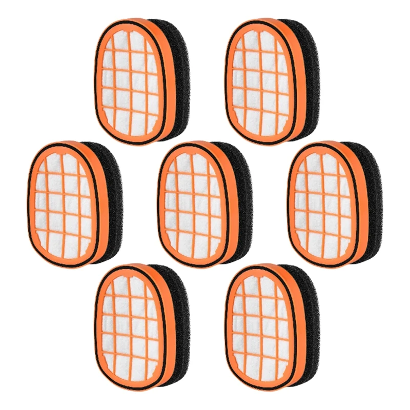 

7 PCS Hepa Filters Plastic Replacement Parts For Speed Pro Max FC6812 / FC6801 / FC6813 Vacuum Cleaner Parts Accessories