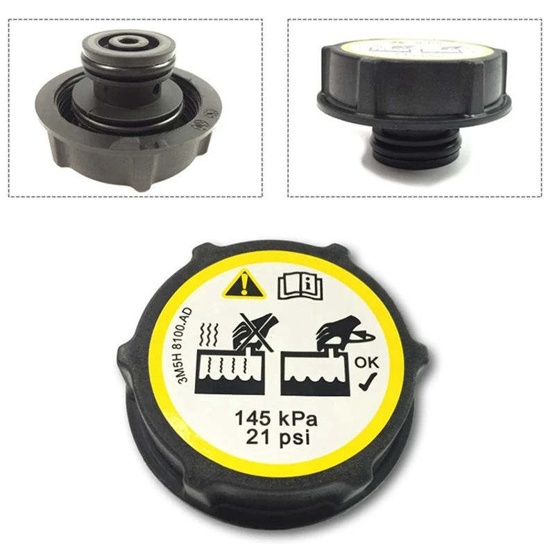 10X бак/крышка радиатора для Ford/Focus/Fiesta/C-Max/Mondeo/Transit 1301104 3M5H-8100-AD