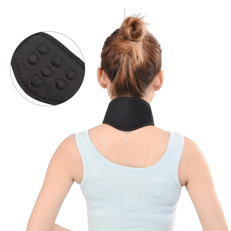 Portable Neck Guard Self-Heating Neck Guard Neck Guard Sports Neck Guard Self-Heating Neck Strap Protects Neck Exercise