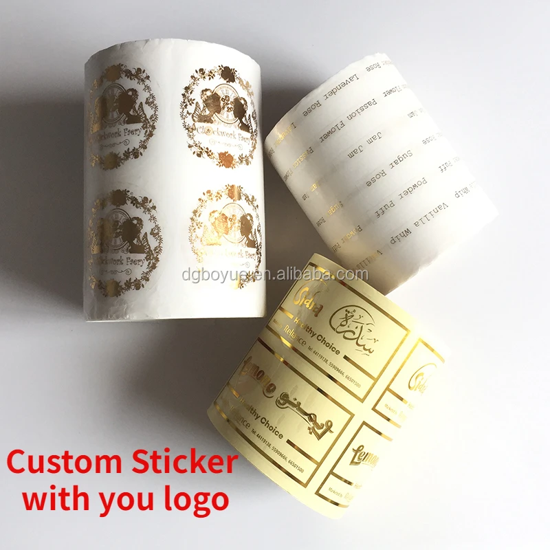 

Customized Rectangle Square Round Stickers Customized Logo/design Your Own Sticker/personal Bottle Sticker Planner Stickers
