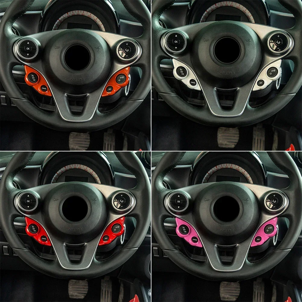 Крышка кнопки рулевого колеса декоративная рамка для Mercedes Smart 453 Fortow Forfour