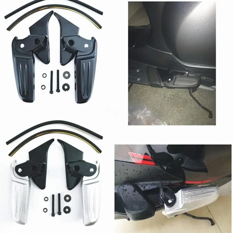 Фото Складные подножки для мотоциклов, подходят для Piaggio Vespa Primavera Sprint LX LXV 150, подножки для мотоциклов. №3