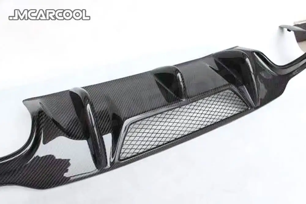 Задний бампер из углеродного волокна диффузор спойлер для Mercedes Benz C Class W204 C180 C200 C260