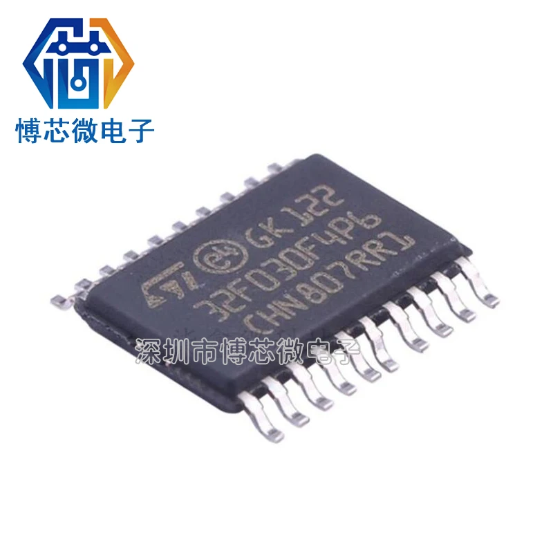 

10 шт., микрокомпьютер STM32 STM32F030F STM32F030F4P6TR
