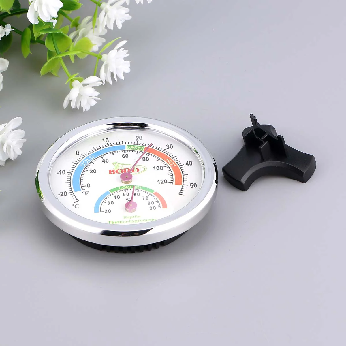 

Home Tank for Hygrometer Humidity Gauge Temperature Gauge Prime Reptile Thermo-hygrometer 1Pc