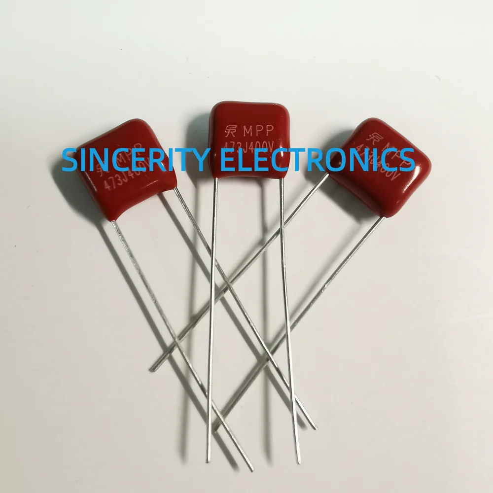 10pcs/Lot CBB21 473J400VDC 0.047uF400V 47nF400V Pitch 7.5mm Metallized Polypropylene Film Capacitor China Original Manufacturer - купить по