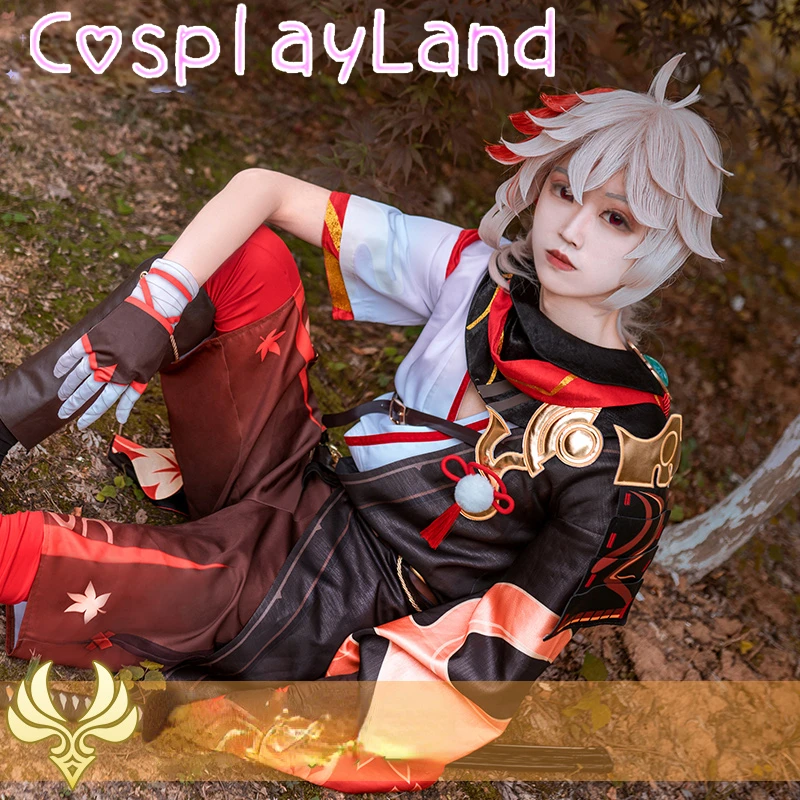 

Kaedehara Kazuha Costume Game Genshin Impact Cosplay Costume Men Suit Kaedehara Kazuha Cosplay Role Play Outfit Full Set