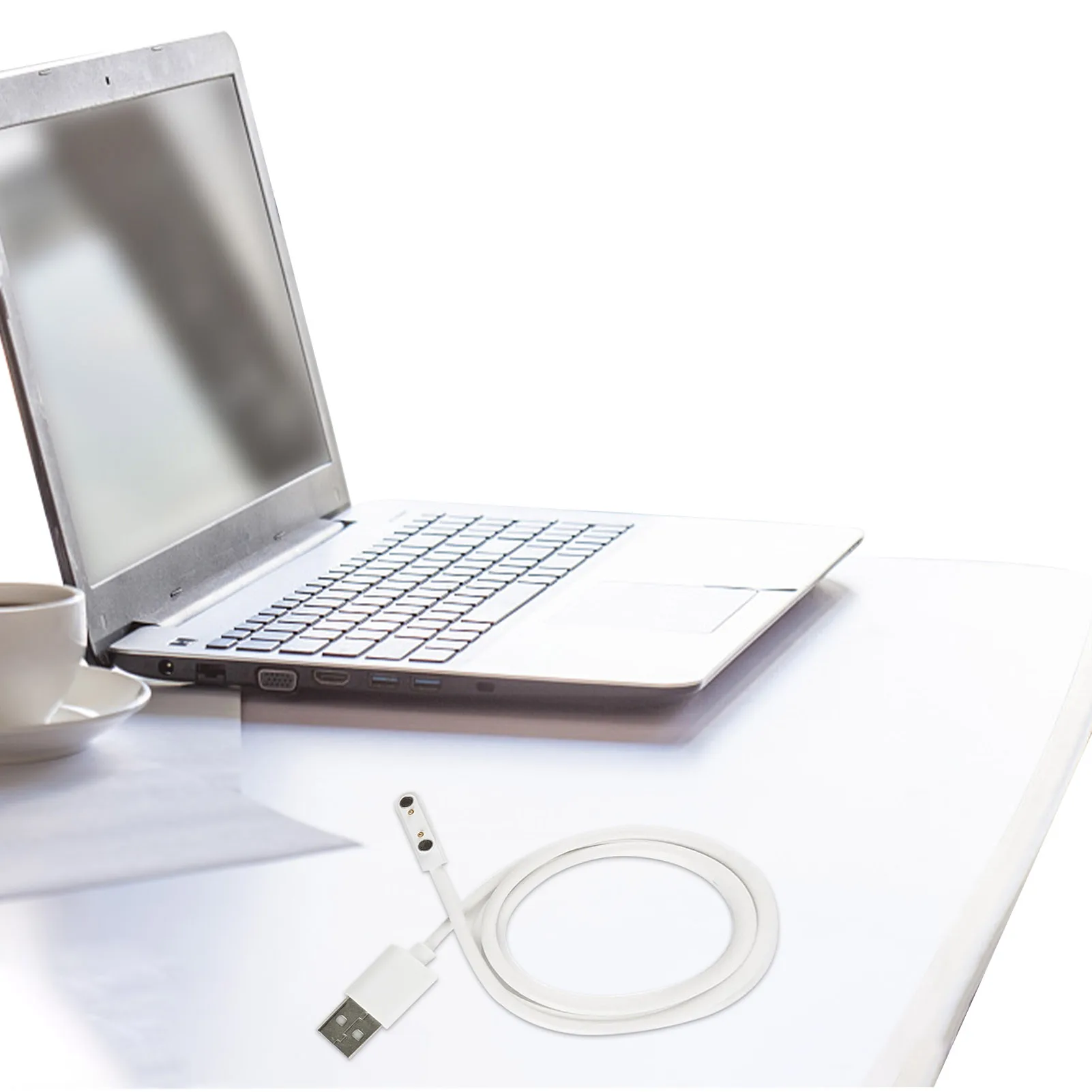 

Watch Magnetic Charging Cable Universal 2 Pin Charging Cable Magnetic Usb Charging Cord Universal 2-Pin Smartwatch Charging
