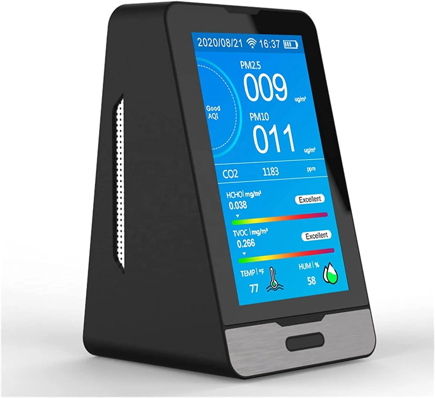

Измеритель co2, Wi-Fi детектор газа с сигнализацией, для помещений