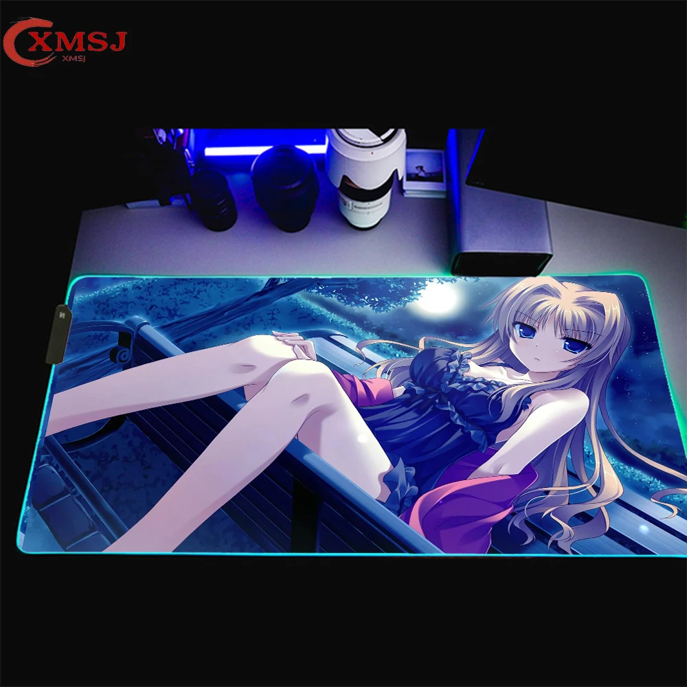 

Cartoon Mouse Pad Gamer Desk Protector Office Carpet Mause Mousepad Rgb Computer Xxl Gaming Cabinet Accessories Mat Mats Pc Mice