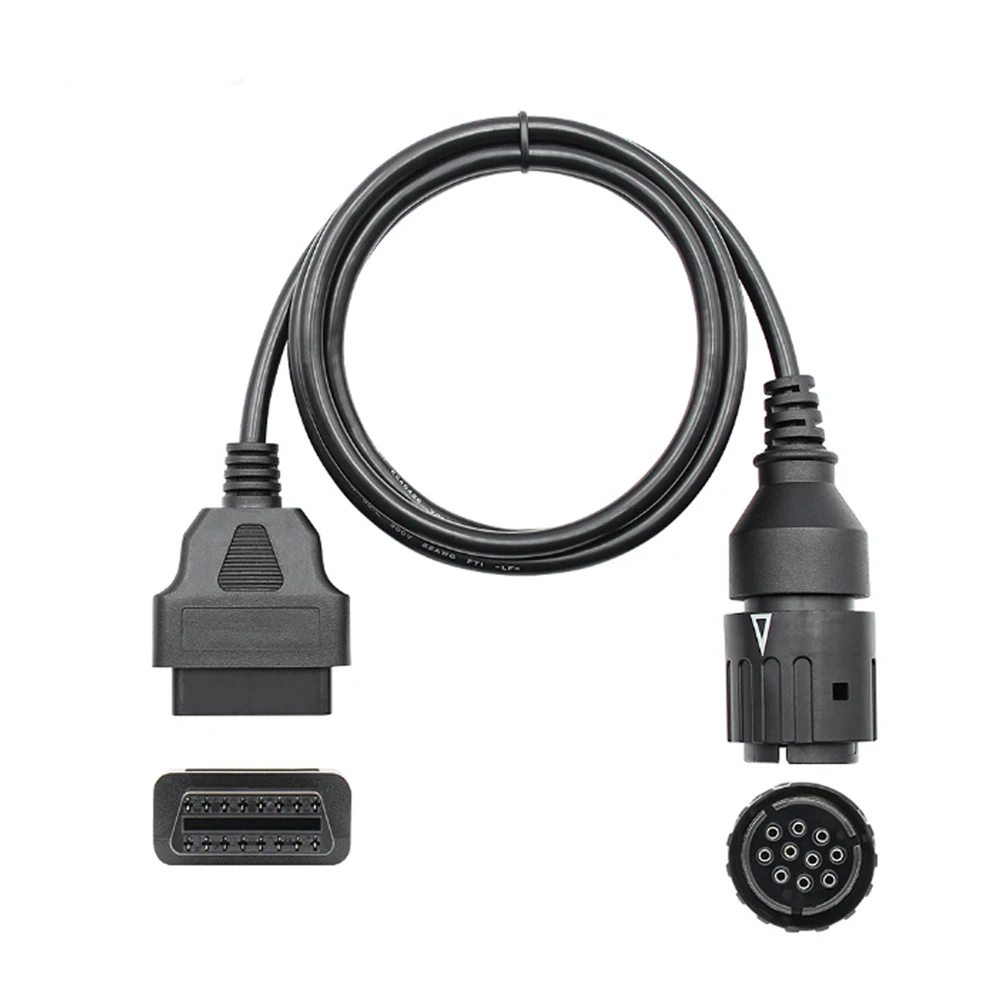 

For BMW Motorcycles 10 Pin Adapter ICOM-D Cable For BMW 10Pin To 16Pin OBD2 Diagnostic Connector Motobikes OBD 2 Extension Cable