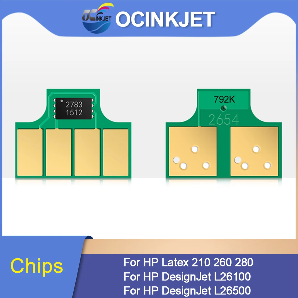 OCINKJET чипы для чернильного картриджа одноразового использования HP 792 Latex 210 260 280