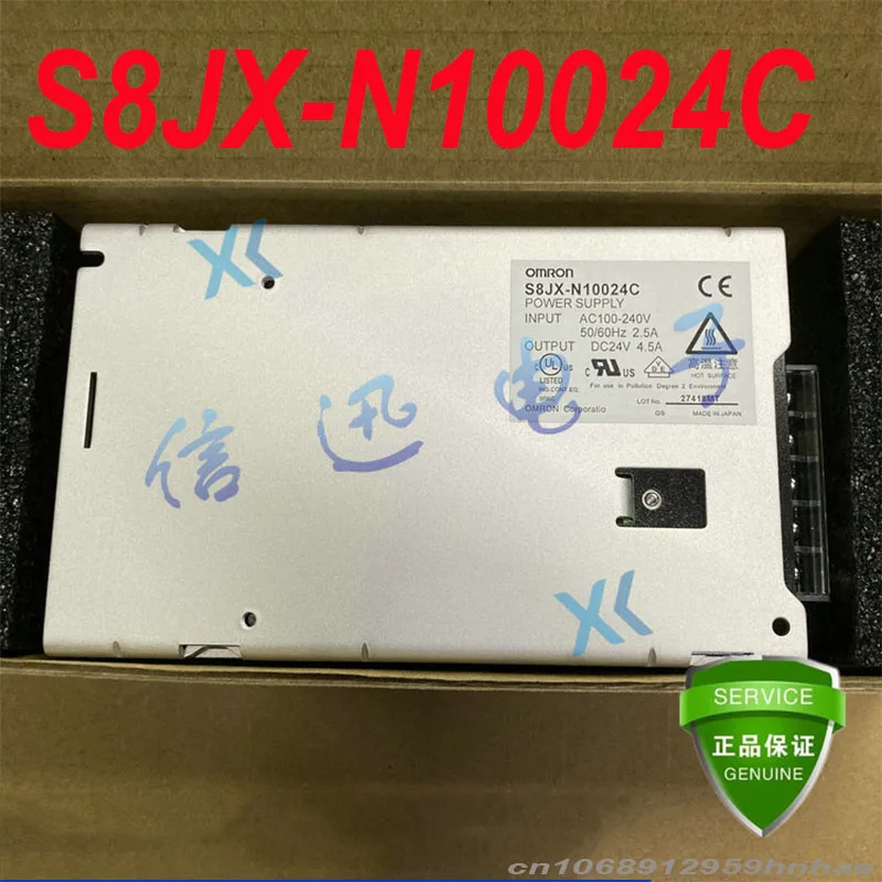 

Genuine 100% New For AC100-240V 100W 24V 4.5A Power Supply For S8JX-N10024C