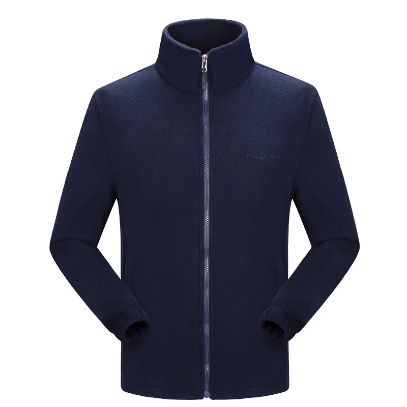 

10xl 8xl 9xl 7xl 6xl Men's Fleece Jacket Large Size Big and Tall Men Clothing Jacket Liner Autumn Spring Cardigan Plus Coat Male