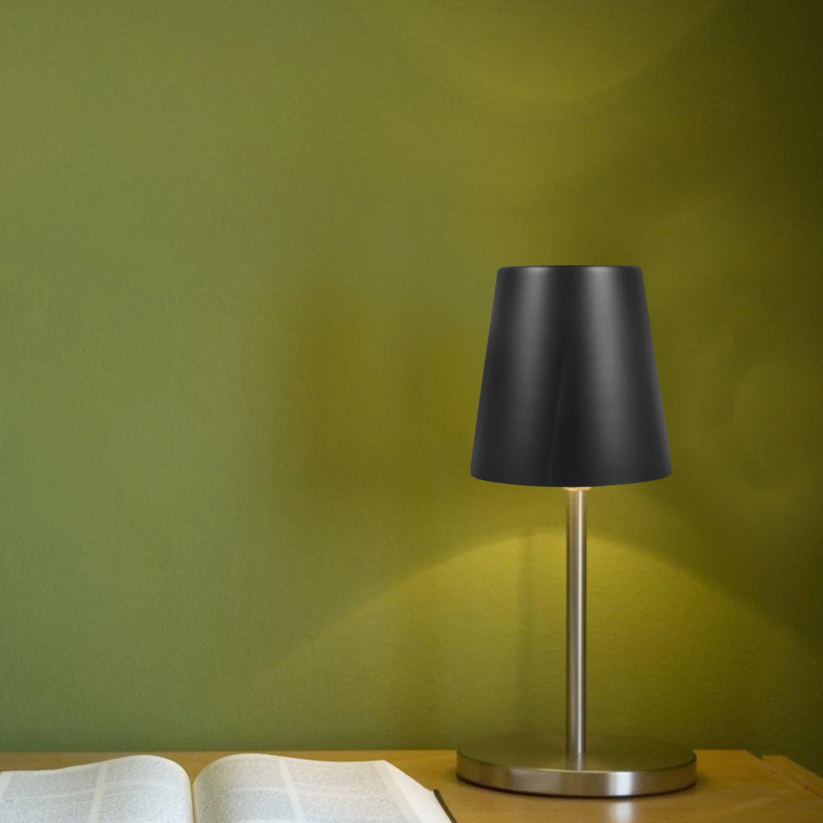 Окрашенная люстра из кованого железа абажур для замены небольшого стола