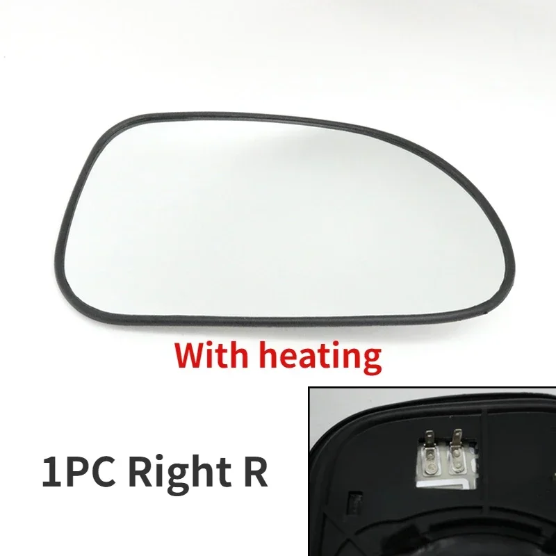 Для Chevrolet Lacetti Nubira J200 Optra 2005-2008 автомобильное боковое зеркало заднего вида стеклянная линза с функцией подогрева